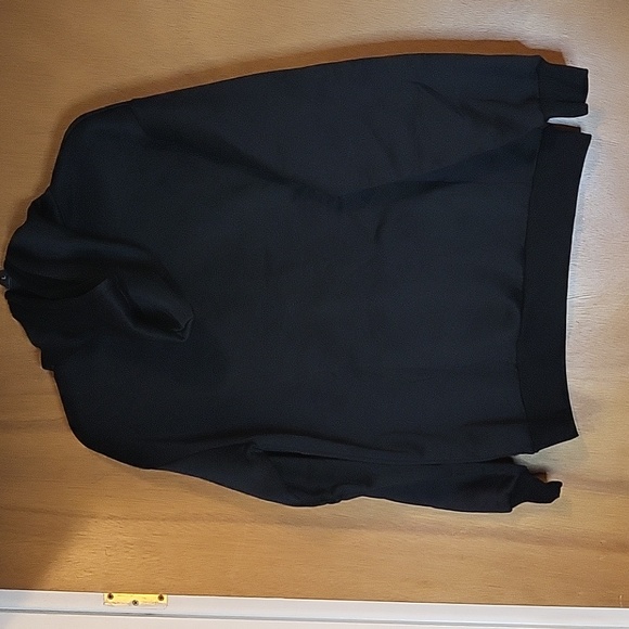 Womens Black Hoodie With Rainbow Lips - Picture 4 of 7